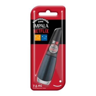 Imagem de Esmalte Impala Glitter Maratonando Netflix Cheio de Suspense Avulso 7,