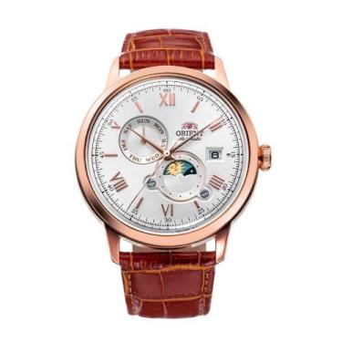 Imagem de Relógio Orient Bambino Orient Sun &amp Moon RA-AK0801S30B B3MX