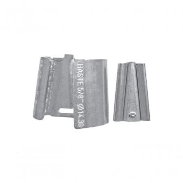 Imagem de Conector Cunha Intelli CCA-58-35 para Aterramento Cabo 25-35mm Haste 5-8" com Liga de Cobre Bivolt