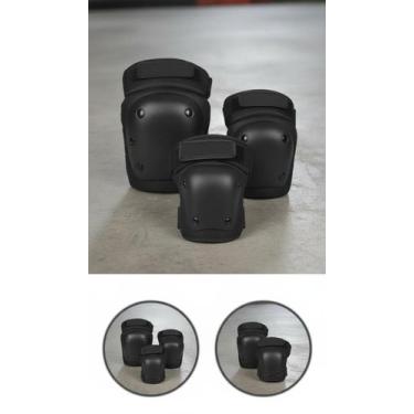 Imagem de Kit Proteção Skate Joelheira Cotoveleira Munhequeira G - Congratulatio