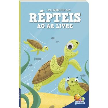 Imagem de Livro - Olhinhos Espertos! Um livro pop-up: Répteis ao ar livre