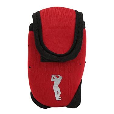 Imagem de Bolsa para bolas, bolsa de cintura atraente e elegante para jogadores de golfe(vermelho)