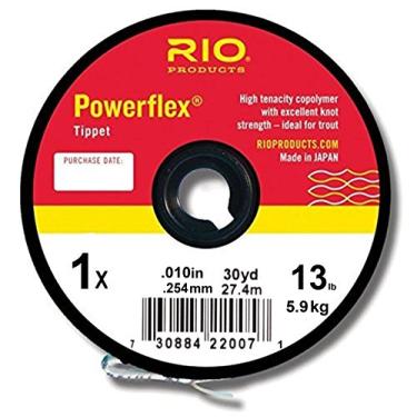 Imagem de Linha de pesca Rio Fly Tippet Powerflex 2X Tippet 30Yd 4,5 kg, transparente