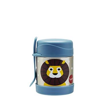 Imagem de Pote Térmico Inox com Talher, Leão, 3Sprouts