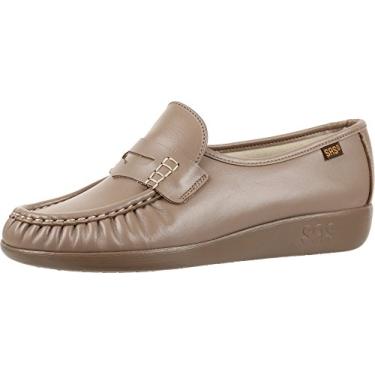 Imagem de SAS Mocassins Femininos, Mocha, 9.5