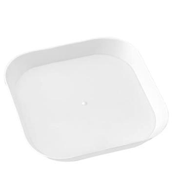 Imagem de Prato de lanches criativos para casa prato de plástico de frutas secas acessórios de cozinha para casa, branco