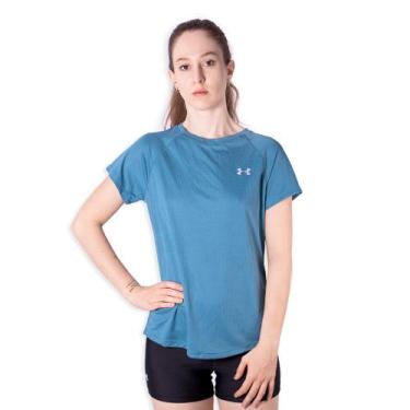 Imagem de Camiseta Under Armour Speed Stride Feminina Azul