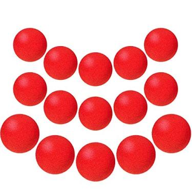 Imagem de Skylety 20 Pieces Red Sponge Balls Soft Magic Sponge Balls Combo Close-Up Magic Street Classical Comedy Trick Props with Instructions(1.4 Inch 1.8 Inch)
