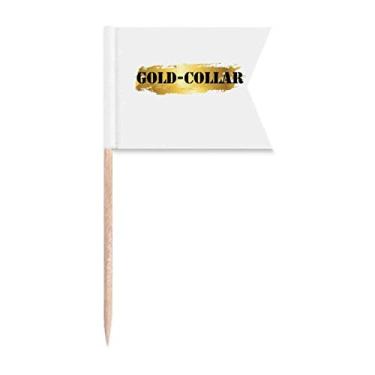 Imagem de Bandeiras de palito de dente com gravata de sentido comum, cultura em língua inglesa, marcação de rotulagem para bolo de festa, comida e queijos