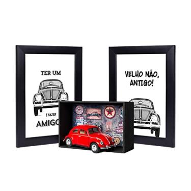 Imagem de Miniatura Fusca Vermelho - Kit presente Colecionável