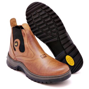 Bota Coturno em Couro Caterpillar Trivalle Shoes Nude com o Melhor Preço é  no Zoom