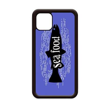Imagem de Capa preta Animal Fish Outline Natural para iPhone 12 Pro Max para Apple Mini Mobile Case Shell