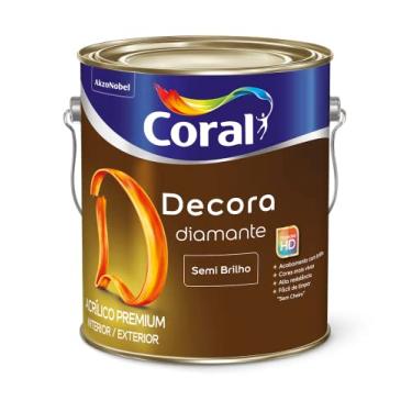 Imagem de DECORA DIAMANTE BRANCO 3,6L - CORAL