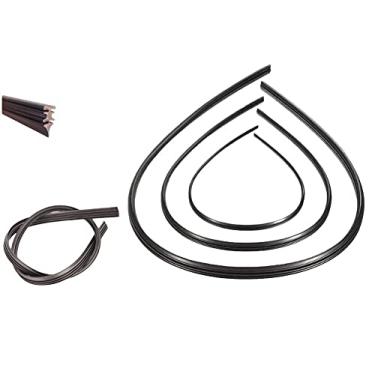 Imagem de Kit 3 Refil De Palheta Limpador Para-brisa Carro Universal