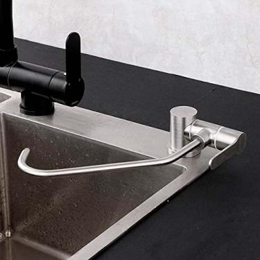 Imagem de Torneira de água potável para cozinha de aço inoxidável Torneira purificadora de água dobrável Torneira giratória de 360 graus com filtro de água de osmose reversa, A3