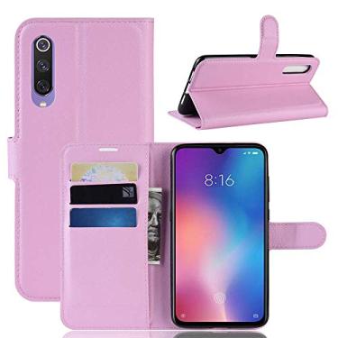 Imagem de Capa Capinha Carteira 360 Para Xiaomi Mi 9 Normal Tela De 6.39Polegadas Case Couro Flip Wallet - Danet (Rosa)