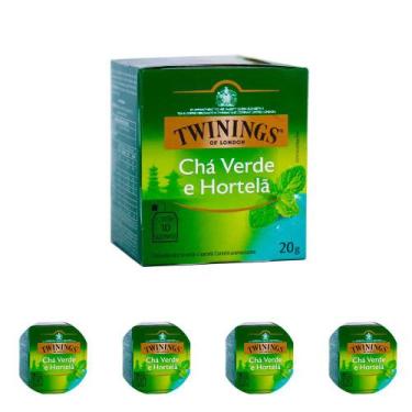 Imagem de Kit Chá Verde E Hortelã Twinings 4 Caixas - Twinnings