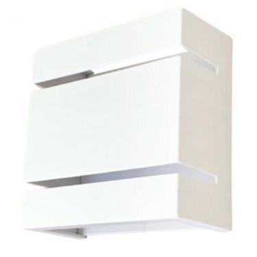 Imagem de Arandela Madrid Externa Facho Duplo Friso Branca