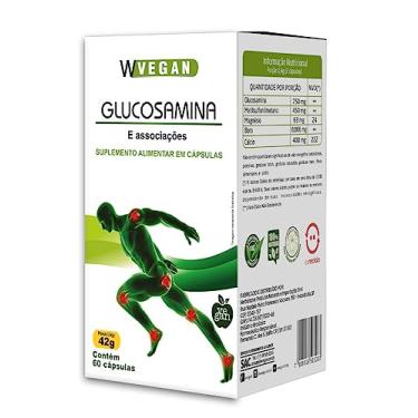 Imagem de W Vegan Glucosamina 60 Capsulas Wvegan Vegano