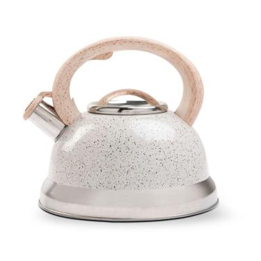 Imagem de Chaleira com Apito Roma 2,7 Litros em Alumínio Vanilla Brinox