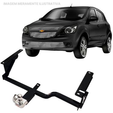 Imagem de Engate Reboque Rabicho Fixo Onix Plus 2020 a 2023 450Kg