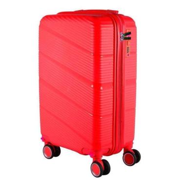 Imagem de Mala De Bordo 10Kg Polipropileno Inquebrável Vermelha