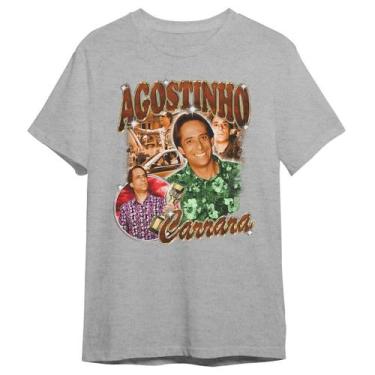 Imagem de Camiseta Básica Agostinho Tshirt Grande Familia Carrara Meme - Asulb