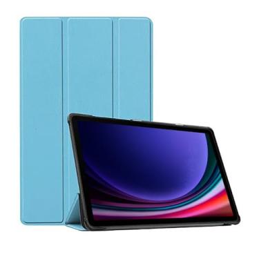 Imagem de Capa Case Smart Para Galaxy Tab S9 Ultra (Tela 14.6") - C7 COMPANY (Azul Claro)
