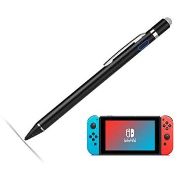 Imagem de Caneta Stylus para Nintendo Switch, EVACH Digital Pencil com ponta ultrafina de 1,5 mm, preta