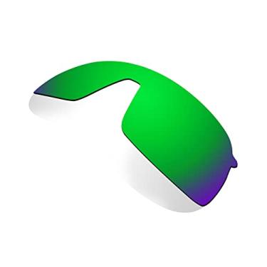 Imagem de Littlebird4 Substituição de lentes polarizadas premium de 1,5 mm para óculos de sol Oakley Sutro Lite OO9463 - Multiopções (espelhado esmeralda)