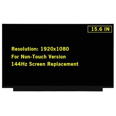 Imagem de GBOLE Tela de substituição de tela de 39.6 cm para ASUS TUF Gaming F15 FX506 FX506H FX506L FX506LU FX506LH FX506LI FX506HE FX506HC FX506HM FullHD 1920x1080 IPS LED painel de tela LCD (144Hz - 400HM