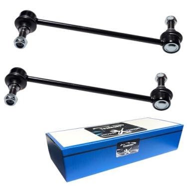 Imagem de TUCAREST Barra estabilizadora frontal 2 peças K750032 compatível com K-ia Forte Koup 2010-2013, 07-10 Magentis Optima, 07-12 Rondo /07-12 Hy-undai Elantra 2.0L [# 548302G000 548302HH 200]