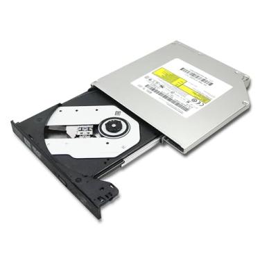 Imagem de Gravador interno de DVD e CD Lightscribe para notebook, compatível com laptop HP, Dell, Lenovo, Acer, Asus, Sony, Samsung, Toshiba MSI, bandeja de 12,7 mm, unidade óptica SATA fina de substituição