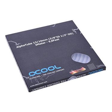 Imagem de Alphacool Tubo AlphaTube 18418 HF 13/10 (3/8" ID) - Tubo de resfriamento de água UV azul transparente 3m Retailbox