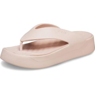 Imagem de Crocs Sandália feminina Getaway Platform, Quartzo., 36