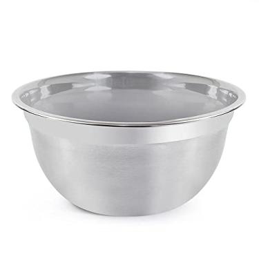 Imagem de Tigela Mixing Bowl Aço Inox Gourmet Mix Prata 26Cm
