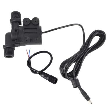 Imagem de Bomba de água com motor sem escova, bomba de circulação de água solar com tomada, bomba submersível sem escova de baixo ruído para fontes