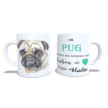 Imagem de Canecas Personalizadas Cães de Raças Pug