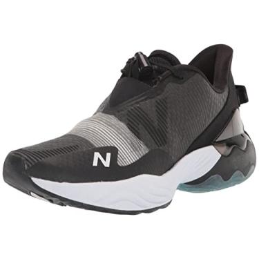 Imagem de New Balance Tênis de corrida feminino FuelCell Rebel Tr V1, Preto/branco, 6.5