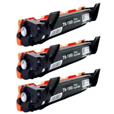 Imagem de 3 Toner Compatível Com Brother Tn1060 Dcp1602 Dcp1512 novo - Premium/B