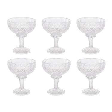 Imagem de Conjunto de 6 Taças de Sobremesa de Cristal Angel 260ml - Wolff
