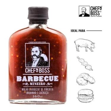Imagem de Molho Barbecue Mineiro de Pimenta Biquinho e Cachaça - 160 ml - ChefnB