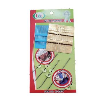 Imagem de Kit de agulha c/26 +1 passador de linhas id-9221 - idea