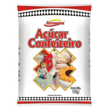 Imagem de Açúcar Confeiteiro 1kg - Arcolor