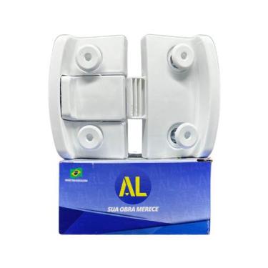 Imagem de fecho Bate Fecha AL1570P Janela BLindex V/V 3Uni Branco