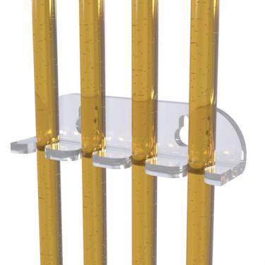 Imagem de Kit 8 Pentes Organizadores de Parede Para 4 Mangueiras 3/8 Chopp Co2 -
