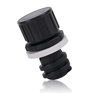 Imagem de Plugue de drenagem do refrigerador, plugue de drenagem, conexão de mangueira de substituição, plugue de drenagem do refrigerador compatível com a linha de refrigeradores de roadie, tundra, roadie e