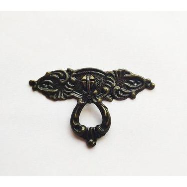 Imagem de Puxador de gaveta puxador ouro velho pz 31 kit 10 unidade - Telis Ferr