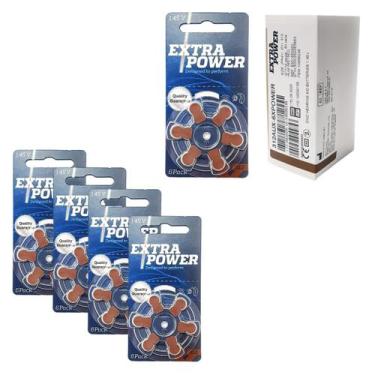 Imagem de 90 Pilhas Baterias 312 Pr41 Aparelho Auditivo Extra Power