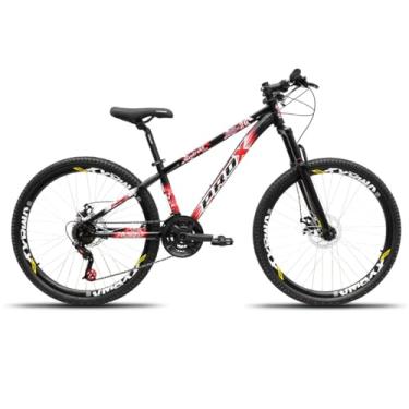 Imagem de Bicicleta aro 26 Freeride PRO X Mandrake Hiten 21 Velocidades Freio a Disco Aros Vmaxx,Preto Adesivo Verde e Branco